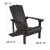 Flash Furniture 2-JJ-C14501-CSNGY-SLT-GG All-Weather Slate Gray Poly Resin Wood Adirondack Chair with Gray Cushions, Set of 2  addl-6