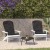 Flash Furniture 2-JJ-C14501-CSNGY-WH-GG All-Weather White Poly Resin Wood Adirondack Chair with Gray Cushions, Set of 2  addl-1