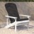 Flash Furniture 2-JJ-C14501-CSNGY-WH-GG All-Weather White Poly Resin Wood Adirondack Chair with Gray Cushions, Set of 2  addl-8
