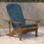 Flash Furniture 2-JJ-C14501-CSNTL-TEAK-GG All-Weather Teak Poly Resin Wood Adirondack Chair with Teal Cushions, Set of 2  addl-8
