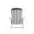 Flash Furniture 2-JJ-C14501-CSNTL-WH-GG All-Weather White Poly Resin Wood Adirondack Chair with Teal Cushions, Set of 2  addl-10