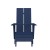 Flash Furniture 2-JJ-C14509-14309-NV-GG Modern Navy All-Weather Poly Resin Wood Adirondack Chair with Foot Rest, Set of 2 addl-10