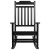 Flash Furniture 2-JJ-C14703-BK-GG Winston Black Faux Wood All-Weather Rocking Chair, Set of 2  addl-10