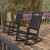 Flash Furniture 2-JJ-C14703-BK-GG Winston Black Faux Wood All-Weather Rocking Chair, Set of 2  addl-1