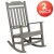 Flash Furniture 2-JJ-C14703-GY-GG Winston All-Weather Gray Faux Wood Rocking Chair, Set of 2  addl-2