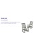 Flash Furniture 2-JJ-C14703-GY-GG Winston All-Weather Gray Faux Wood Rocking Chair, Set of 2  addl-4