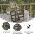Flash Furniture 2-JJ-C14703-MHG-GG Winston All-Weather Mahogany Faux Wood Rocking Chair, Set of 2 addl-4