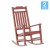 Flash Furniture 2-JJ-C14703-RED-GG Winston All-Weather Red Faux Wood Rocking Chair, Set of 2 addl-2