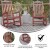 Flash Furniture 2-JJ-C14703-RED-GG Winston All-Weather Red Faux Wood Rocking Chair, Set of 2 addl-4