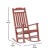 Flash Furniture 2-JJ-C14703-RED-GG Winston All-Weather Red Faux Wood Rocking Chair, Set of 2 addl-5