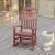 Flash Furniture 2-JJ-C14703-RED-GG Winston All-Weather Red Faux Wood Rocking Chair, Set of 2 addl-6