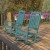 Flash Furniture 2-JJ-C14703-TL-GG Winston All-Weather Teal Faux Wood Rocking Chair, Set of 2 addl-1