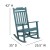 Flash Furniture 2-JJ-C14703-TL-GG Winston All-Weather Teal Faux Wood Rocking Chair, Set of 2 addl-6