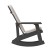 Flash Furniture 2-JJ-C14705-CSNCR-BK-GG All-Weather Black Poly Resin Wood Adirondack Rocking Chair with Cream Cushions, Set of 2 addl-12