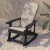 Flash Furniture 2-JJ-C14705-CSNCR-BK-GG All-Weather Black Poly Resin Wood Adirondack Rocking Chair with Cream Cushions, Set of 2 addl-9