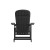 Flash Furniture 2-JJ-C14705-CSNGY-BK-GG All-Weather Black Poly Resin Wood Adirondack Rocking Chair with Gray Cushions, Set of 2 addl-10