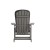 Flash Furniture 2-JJ-C14705-CSNGY-GY-GG All-Weather Gray Poly Resin Wood Adirondack Rocking Chair with Gray Cushions, Set of 2 addl-10