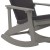 Flash Furniture 2-JJ-C14705-CSNGY-GY-GG All-Weather Gray Poly Resin Wood Adirondack Rocking Chair with Gray Cushions, Set of 2 addl-11
