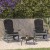 Flash Furniture 2-JJ-C14705-CSNGY-GY-GG All-Weather Gray Poly Resin Wood Adirondack Rocking Chair with Gray Cushions, Set of 2 addl-1