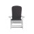 Flash Furniture 2-JJ-C14705-CSNGY-WH-GG All-Weather White Poly Resin Wood Adirondack Rocking Chair with Gray Cushions, Set of 2  addl-13
