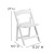 Flash Furniture 2-LE-L-1K-GG Hercules Kids White Resin Folding Chair with Vinyl Padded Seat, Set of 2  addl-6