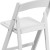 Flash Furniture 2-LE-L-1K-GG Hercules Kids White Resin Folding Chair with Vinyl Padded Seat, Set of 2  addl-8