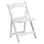 Flash Furniture 2-LE-L-1K-GG Hercules Kids White Resin Folding Chair with Vinyl Padded Seat, Set of 2  addl-9