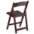 Flash Furniture 2-LE-L-1-MAH-GG Hercules 800 lb. Capacity Lightweight Red Mahogany Resin Folding Chair, 2 Pack addl-7