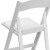 Flash Furniture 2-LE-L-1-WHITE-GG Hercules 800 lb. Capacity Lightweight White Resin Folding Chair, 2 Pack addl-12