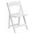 Flash Furniture 2-LE-L-1-WHITE-GG Hercules 800 lb. Capacity Lightweight White Resin Folding Chair, 2 Pack addl-8