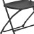 Flash Furniture 2-LE-L-3-BK-GG Hercules 650 lb. Capacity Lightweight Black Plastic Folding Chair, 2 Pack  addl-12