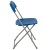 Flash Furniture 2-LE-L-3-BLUE-GG Hercules 650 lb. Capacity Lightweight Blue Plastic Folding Chair, 2 Pack  addl-10