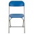 Flash Furniture 2-LE-L-3-BLUE-GG Hercules 650 lb. Capacity Lightweight Blue Plastic Folding Chair, 2 Pack  addl-5