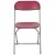 Flash Furniture 2-LE-L-3-RED-GG Hercules 650 lb. Capacity Lightweight Red Plastic Folding Chair, 2 Pack  addl-11