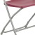 Flash Furniture 2-LE-L-3-RED-GG Hercules 650 lb. Capacity Lightweight Red Plastic Folding Chair, 2 Pack  addl-12