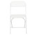 Flash Furniture 2-LE-L-3-WHITE-GG Hercules 650 lb. Capacity Lightweight White Plastic Folding Chair, 2 Pack  addl-5