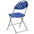 Flash Furniture 2-LE-L-4-BL-GG Hercules 650 lb. Capacity Blue Plastic Fan Back Folding Chair, 2 Pack addl-7
