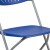 Flash Furniture 2-LE-L-4-BL-GG Hercules 650 lb. Capacity Blue Plastic Fan Back Folding Chair, 2 Pack addl-8