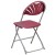 Flash Furniture 2-LE-L-4-BUR-GG Hercules 650 lb. Capacity Burgundy Plastic Fan Back Folding Chair, 2 Pack addl-7