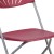 Flash Furniture 2-LE-L-4-BUR-GG Hercules 650 lb. Capacity Burgundy Plastic Fan Back Folding Chair, 2 Pack addl-8