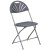 Flash Furniture 2-LE-L-4-CH-GG Hercules 650 lb. Capacity Charcoal Plastic Fan Back Folding Chair, 2 Pack addl-7