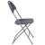 Flash Furniture 2-LE-L-4-CH-GG Hercules 650 lb. Capacity Charcoal Plastic Fan Back Folding Chair, 2 Pack addl-8