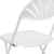 Flash Furniture 2-LE-L-4-WHITE-GG Hercules 650 lb. Capacity White Plastic Fan Back Folding Chair, 2 Pack addl-11