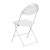 Flash Furniture LE-L-4-WHITE-GG Hercules 650 lb. Capacity White Plastic Fan Back Folding Chair addl-6