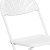 Flash Furniture LE-L-4-WHITE-GG Hercules 650 lb. Capacity White Plastic Fan Back Folding Chair addl-7
