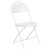 Flash Furniture LE-L-4-WHITE-GG Hercules 650 lb. Capacity White Plastic Fan Back Folding Chair addl-8