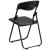 Flash Furniture RUT-I-BLACK-GG Hercules 500 lb. Capacity Heavy Duty Black Plastic Folding Chair addl-6