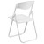 Flash Furniture RUT-I-WHITE-GG Hercules 500 lb. Capacity Heavy Duty White Plastic Folding Chair addl-7