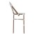 Flash Furniture 2-SDA-AD642001-F-BS-WHNVY-NAT-GG Indoor/Outdoor Stackable Navy/White PE Rattan French Bistro Bar Stool, Natural Frame, 2/Set addl-10