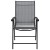 Flash Furniture 2-TLH-SC-044-B-GG Paladin Gray Outdoor Folding Patio Sling Chair with Black Frame, 2 Pack addl-10